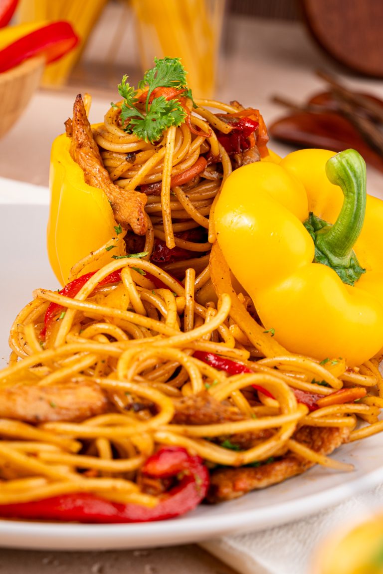 Stir-Fry Pasta with Chicken