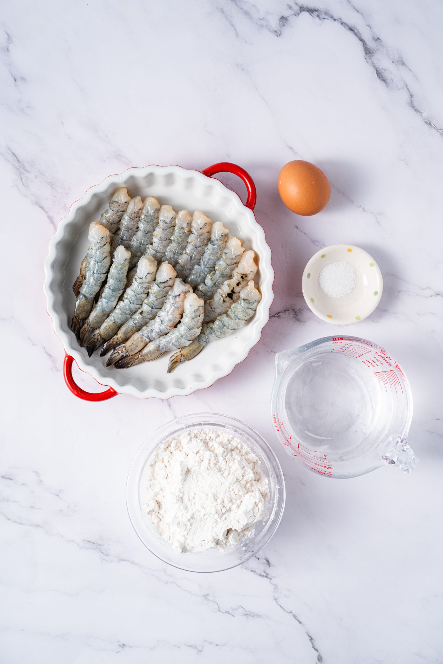 Ingredients For Shrimp Tempura