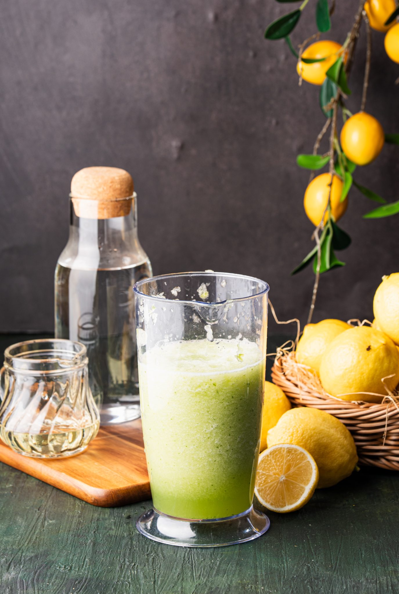 Process of making Cucumber Lemonade